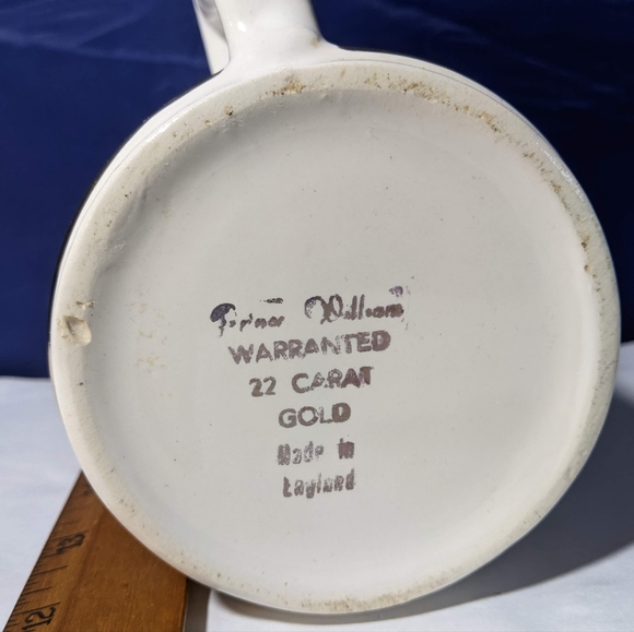 Vintage Prince William Pottery 22 Carrat Mug - Picture 2 of 4